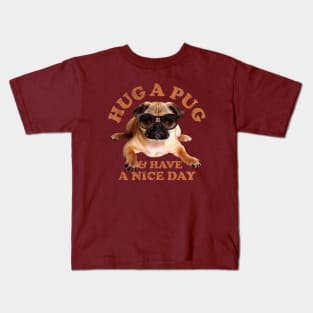 Hug a Pug Kids T-Shirt